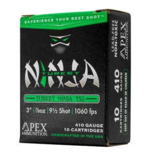 Apex Turkey Ninja Next Level TSS 12 GA 3.5" 2-1/2oz #8.5/#9.5 5rd Box