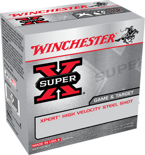 Winchester Super-X Xpert 410 Gauge Steel Shot 3/8 Ounce 6 Shot 25 Rounds