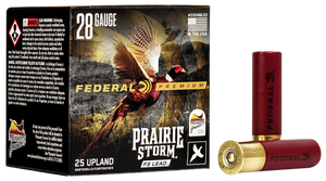 Federal Premium Prairie Storm Shotgun Ammo 28 ga. 2.75 in. 13/16 oz. 6 Shot 25 rd.