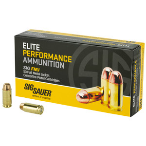 Sig Sauer Elite Ball 40 S&W 180gr FMJ 50rd Box