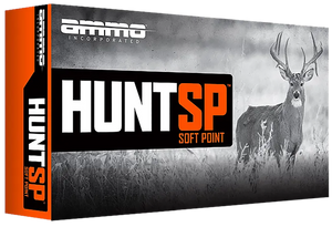 Ammo Inc 3006165SPA20 Hunt  30-06Springfield 165gr Soft Point 20 Rounds