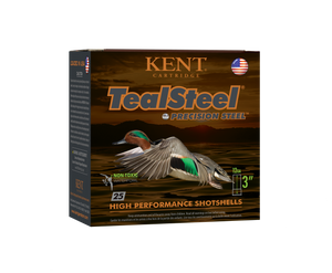 Kent Teal Steel Load 12 ga. 3 in. 1 1/4 oz. 5 Shot 25 rd.