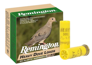 Remington Heavy Dove Loads 20 ga. 2.75 in. 8 Shot 25 rd.