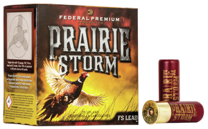 Federal Premium Prairie Storm 20 Gauge 5 Shot FS Lead 1 Ounce 25 Rounds