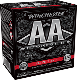 Winchester Ammo AADGHA127 AA Diamond Grade Elite Trap 12Gauge 2.75" 1 1/8oz 7.5Shot 25 Rounds