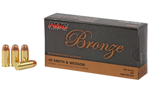 PMC, Bronze, .40 S&W, Jacketed Hollow Point, 165 Grain, 50 Rounds