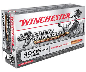 Winchester Copper Impact 30-06 Springfield Copper Point 150 Grain 20 Rounds