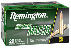 Remington Premier Match 223 Remington MatchKing BTHP 69 Grain 20 Rounds