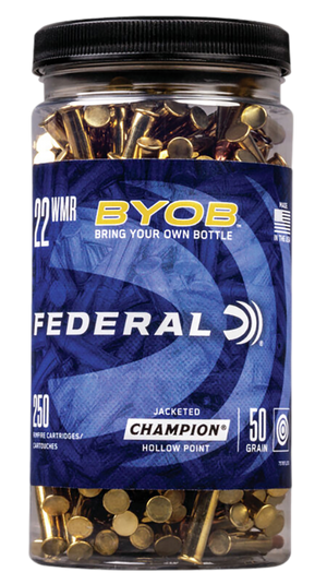 Federal Game Shok 22 Magnum Jacketed Hollow Point 50 Grain 250 Rounds