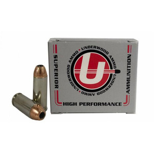 Underwood Ammo XTP Jacketed Hollow Handgun Ammunition 10mm Auto 200gr JHP 1250 fps 20/ct