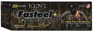 Kent Cartridge CC203FSP283X5 Fasteel + Precision Steel Sports South Exclusive Bayou Blend 20Gauge 3" 1oz 3x5Shot 200 Rounds