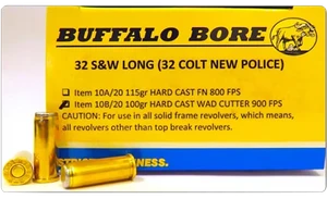 Buffalo Bore Ammunition 20A20 Heavy Strictly Business 38Special +P 158gr Soft Cast Hollow Point 20 Rounds