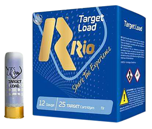 Rio Ammunition TG369 Target Load High Velocity 12Gauge 2.75" 1 1/4oz 9Shot 25 Rounds