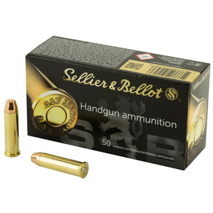 Sellier & Bellot, Handgun, 357 Magnum, Full Metal Jacket, 158 Grain, 50 Rounds