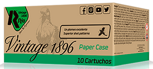 Rio Ammunition VP36FHV8 Vintage 1896 Paper Flyer 12Gauge 2.75" 8Shot 10 Rounds