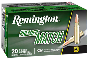 Remington Premier Match 223 Remington MatchKing BTHP 77 Grain 20 Rounds