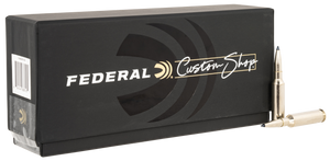 Federal Custom Shop 6.5 Creedmoor Terminal Ascent 130 Grain 20 Rounds