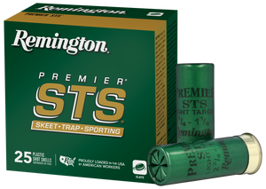 Remington Ammunition 20114 Premier STS  12 Gauge 2.75" 1 1/8 oz 8.5 Shot 25 Rounds