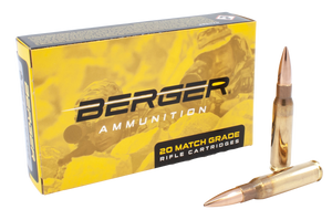 Bergara Berger Bullets 308 Winchester Hybrid Open Tip Match 175 Grain 20 Rounds