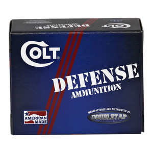 Double Tap Colt Defense Handgun Ammunition 10mm Auto 180gr JHP 1150 fps 20/ct