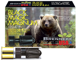 Brenneke Black Magic Magnum Slugs 12 ga. 3 in. 1 3/8 oz. 5 rd.