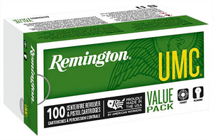 Remington UMC 38 Special +P Jacketed Hollow Point 125 Grain 100 Rounds