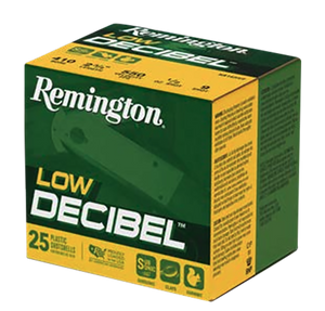 Remington Ammunition R20740 Low Decibel  410Gauge 2.50" 9Shot 25 Rounds
