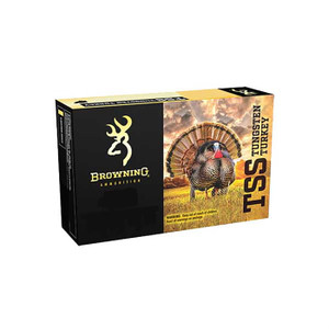 Browning Ammo B193921240 TSS Tungsten Turkey 12Gauge 3.50" 2 1/4oz Tungsten 7/9Shot 5 Rounds