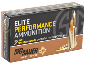 Sig Sauer E270H120 Elite Copper Hunting  270Win 130gr Copper Solid 20 Rounds