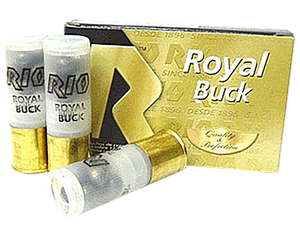 Rio Ammunition RB209 Royal Buck  20Gauge 2.75" 1 1/8oz 1Buck Shot 25 Rounds