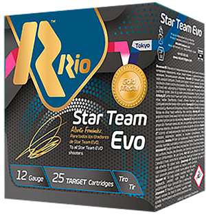 Rio Ammunition ST2875 Star Team EVO  12Gauge 2.75" 1oz 7.5Shot 25 Rounds