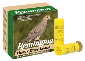 Remington Ammunition 28777 Heavy Dove Loads  20Gauge 2.75" 1oz 7.5Shot 25 Rounds