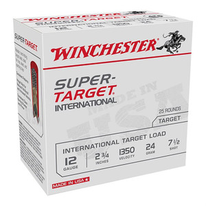 Winchester Ammo TRGT213507 Super-Target Light Target 12Gauge 2.75" 7/8oz 7.5Shot 25 Rounds