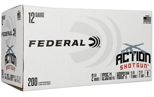 Federal AS12H75 Action Shotgun  12Gauge 2.75" 1 1/8oz 7.5Shot 200 Rounds