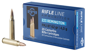 Prvi Partisan PPU PP223F2 223 Remington Full Metal Jacket 62 Grain 20 Rounds