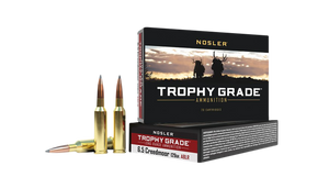 Nosler Trophy Grade Long Range, 6.5 Creedmoor, AccuBond Long Range Spitzer, 129 Grain, 20 Rounds