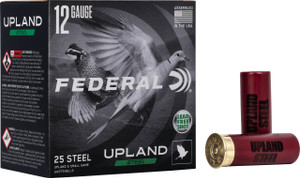 Federal Upland Steel Shotgun Ammo 12 ga. 2.75 in. 1 oz. 7.5 Shot 25 rd.