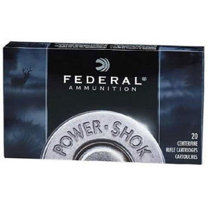 Federal Power-Shok Rifle Ammo 223 Rem. 64 gr. SP 20 rd.