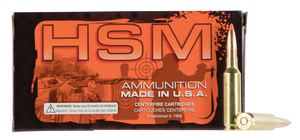HSM Match 223 Remington Sierra MatchKing Bthp 77 Grain 50 Rounds