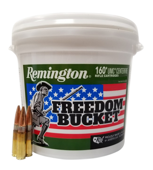 Remington Ammunition 20111 UMC Freedom Bucket 300Blackout 220gr Open Tip Flat Base 160 Rounds