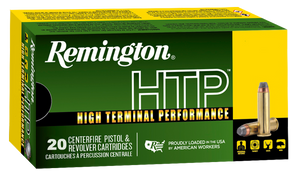 Remington HTP Handgun Ammo 357 Magnum Semi Jacketed Hollow Point 180 Grain 20 Rounds
