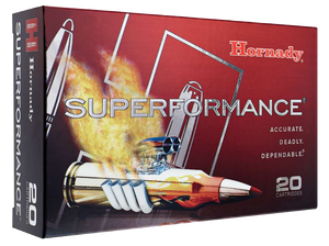Hornady, Superformance, 308 Winchester, Copper Alloy eXpanding, 165 Grain, 20 Rounds