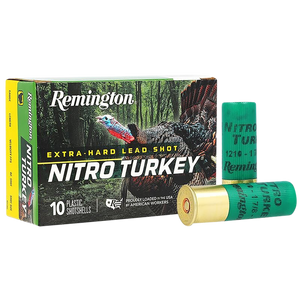 Remington Ammunition 26712 Nitro Turkey  12Gauge 3.50" 2oz 6Shot 10 Rounds