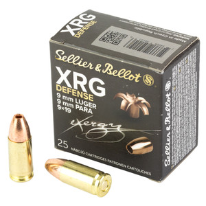 Sellier & Bellot Magtech SB9XA 9mm Luger Jacketed Hollow Point 100 Grain 25 Rounds