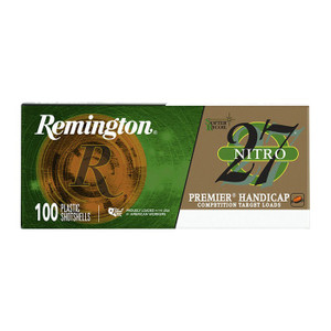 Remington Nitro 27 Target Shotshells 12 ga 2-3/4 in 1-1/8 oz #8 1235 fps 100/ct
