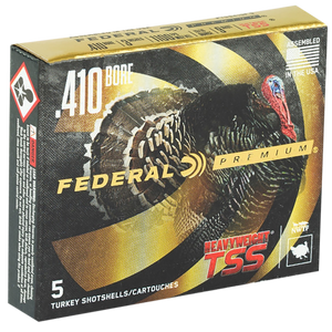 Federal PTSS419F7 Premium Turkey Heavyweight TSS 410Gauge 3" 13/16oz 7Shot 5 Rounds