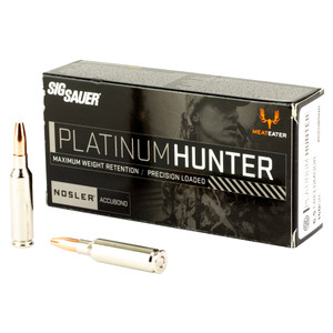 Sig Sauer Platinum Hunter 6.5 Creedmoor Bonded Polymer Tip 140 Grain 20 Rounds