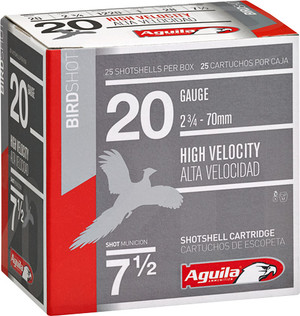 AGUILA SHOTSHELL 20GA 2.75" - 1CHB2007