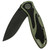 Kershaw Blur Folding Knife 3-2/5" Drop Point Blade Olive Drab - 1670OLBLK - 087171031644