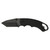 Kershaw 8750TBLKBW Shuffle II 2.60" Folding American Tanto Plain Black Oxide 8Cr14MoV SS Blade Black Glass-Filled Nylon Handle Includes Pocket Clip - 8750TBLKBW - 087171039367